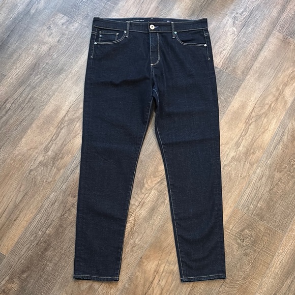 Ag Adriano Goldschmied Denim - Ag Adriano Goldschmied Women’s The Farrah‎ Skinny Ankle Jeans Size 31R Dark Wash